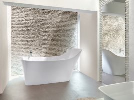 Deeper, Ergonomic Natural Stone Baths