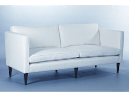 Brompton Tuxedo Arm Sofa with Loose Back Cushion