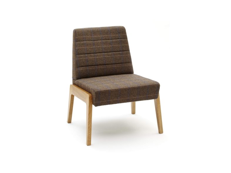 GoGo Armless Mid Back Lounge Chair