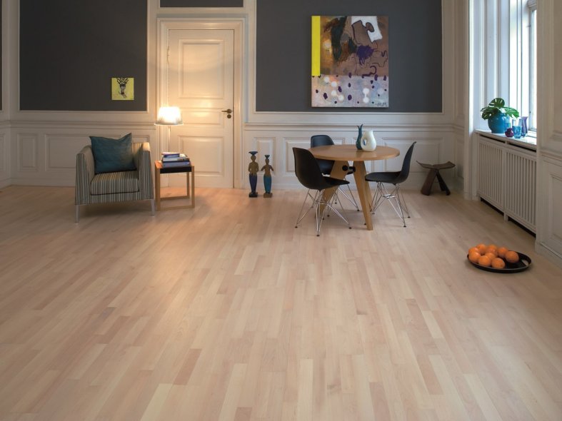 Nordic Beech 2 strip Board Hardwood Flooring