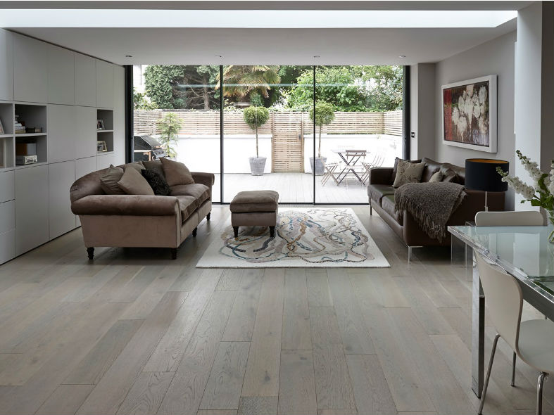 Oak Plank Silver Pearl Plank Flooring