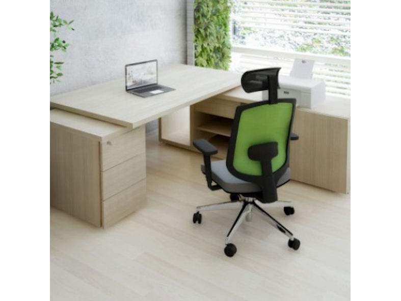 MDD MITO Executive Desk with Pedestal End