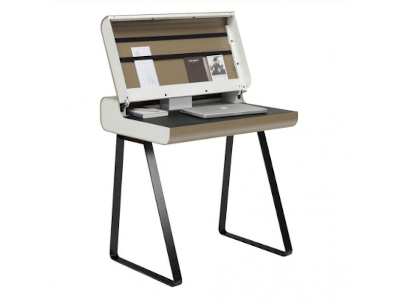 Muller Home Office Desk & Secretary Table with Lid