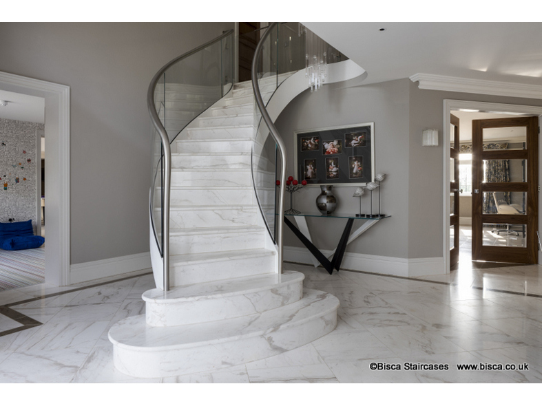 Modern Stone Staircase in Brighton