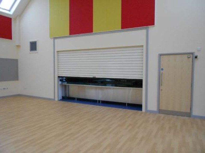Fireroll Acoustic Servery Roller Shutters