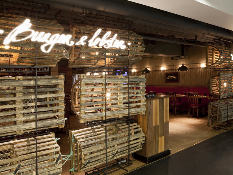 Burger & Lobster, Harvey Nichols, by designLSM