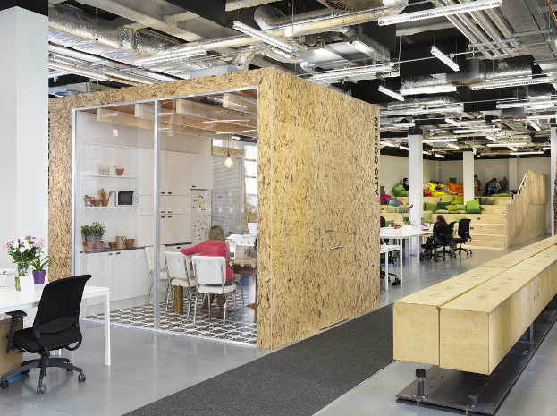 Airbnb office, Dublin, by Heneghan Peng