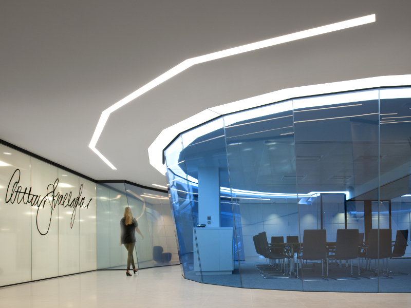 Arthur J Gallagher at Walbrook Building, by Scott Brownrigg Interior Design