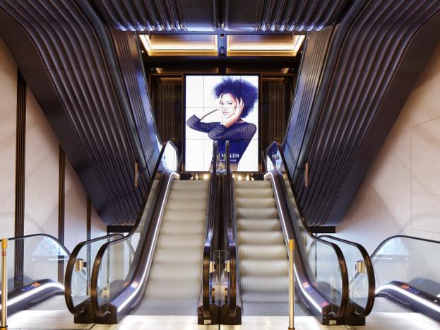 Harrods Escalator Hall 3, London, by Make