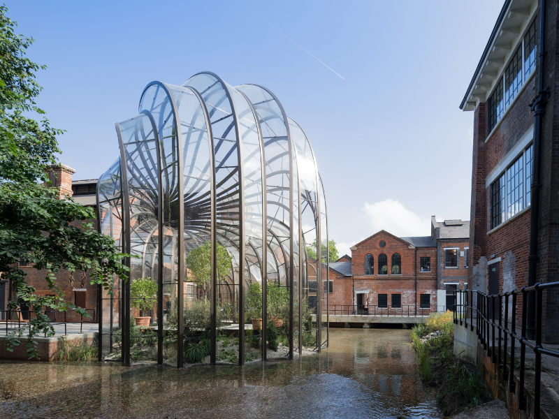 Bombay Sapphire distillery, Hampshire, by Thomas Heatherwick Studio