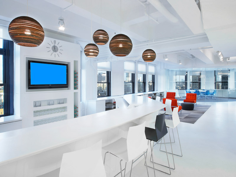 Milliken showroom, Manhattan, by M Moser Associates