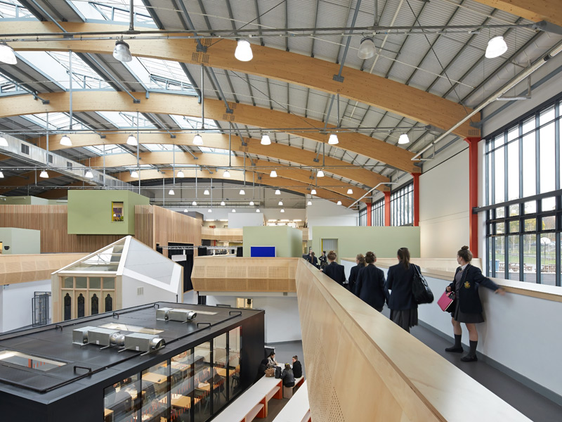 Notre Dame Catholic College, Everton, by Sheppard Robson