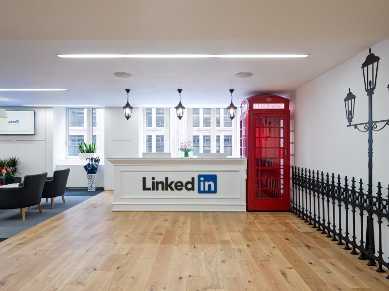 LinkedIn London Office Design - Phase 1