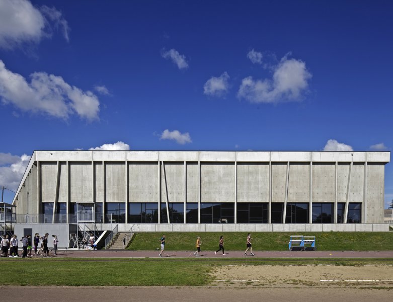 Christophe Rousselle Architecte create Gymnasium Henri Fogel