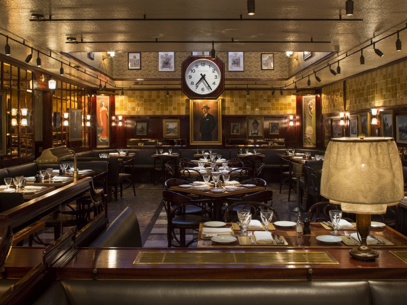 NULTY+ DESIGN ATMOSPHERIC SCHEME FOR MARYLEBONE RESTAURANT WITH SPOTLIGHTS FROM PRECISION