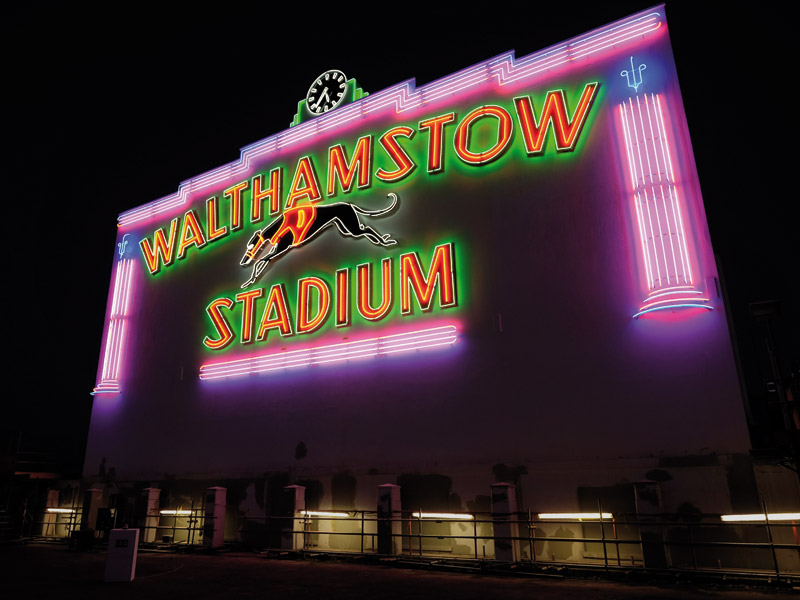 Conran and Partners, Andy Cook/Walthamstow stadium facade