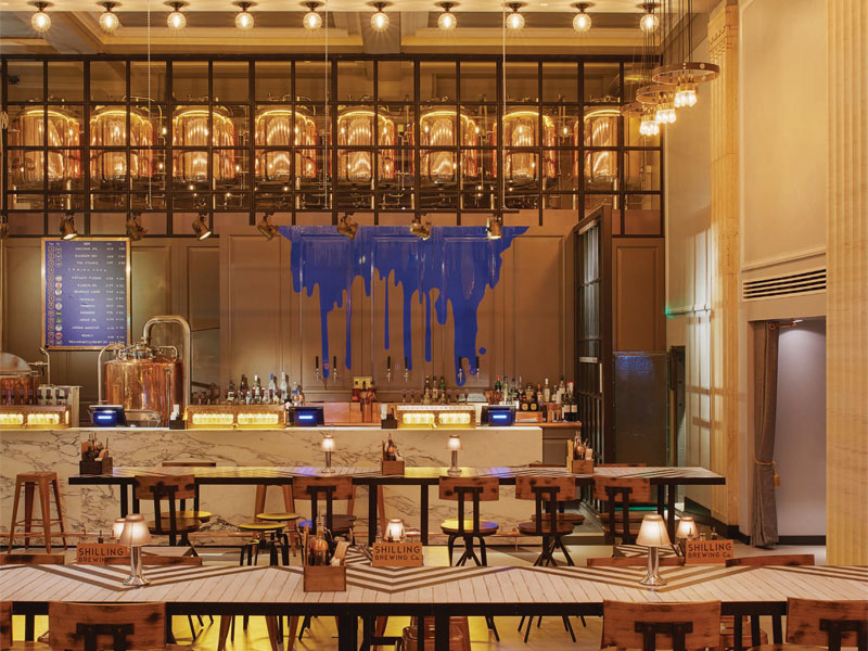 Feature project: Shilling Bar & Brewery, Glasgow