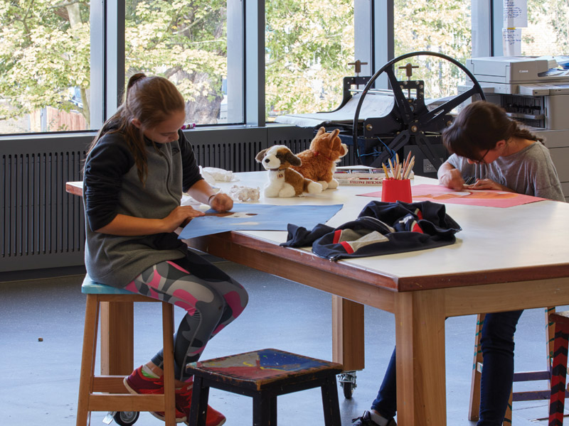 Walters & Cohen: American School in London arts building