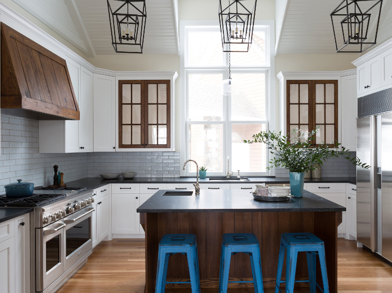 Modern Meets Rustic in This Massachusetts Home by Jess Cooney Interiors